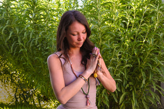 Meditating with Mala Beads