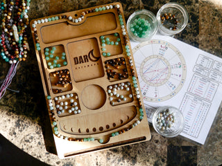 Custom Sun, Moon and Rising Natal Chart Mala