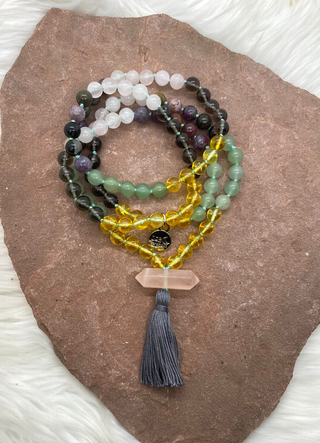 New Year, New Intentions Gemstone Mala Collection