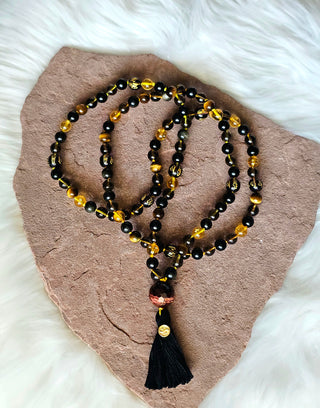 Golden Shadows Mala