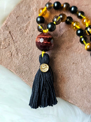 Golden Shadows Mala