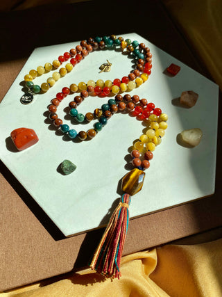 Autumn Court Mala Necklace