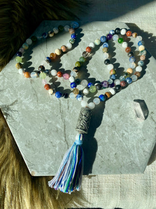 Sacred Alignment Prosperity Mala Necklace