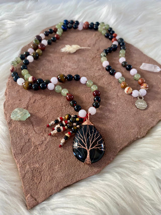 Grounded Healer Tree of Light Mala