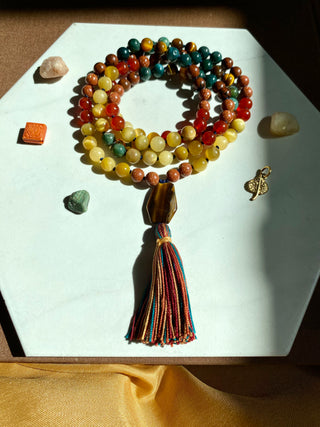 Autumn Court Mala Necklace
