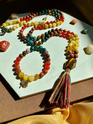 Autumn Court Mala Necklace