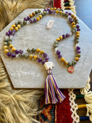 Guided By the Roots Mala Necklace