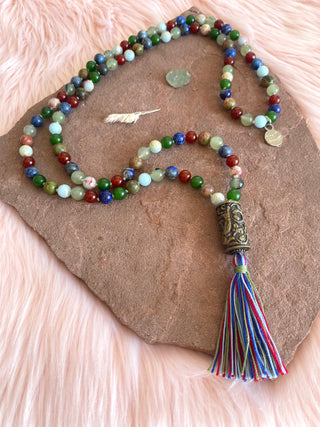 Echoes of Gaia Mala Necklace