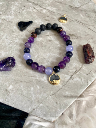 Night Court Gemstone Bracelet: Mountain