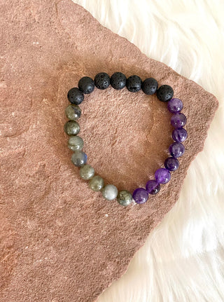 I Am Connected to My Purpose in 2024 Gemstone Bracelet