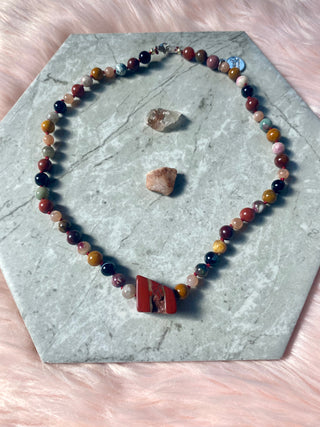 Anchored in the Present Moment Short Necklace