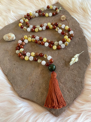Sunshine Growth & Abundance Mala Necklace