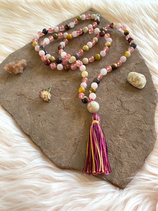 Nurturing the Heart Mala Necklace