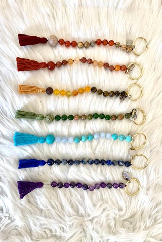 Rainbow Chakra 7 Keychain Collection