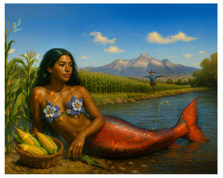 Olathe Mermaid Short Necklace